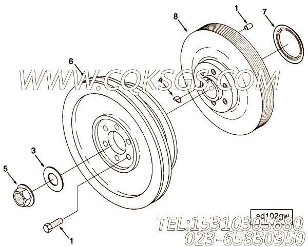 Pulley, Accessory Drive