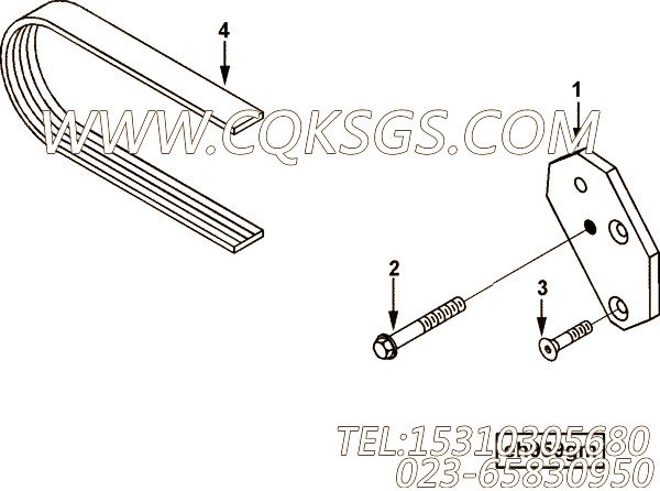 Bracket, Belt Tensioner