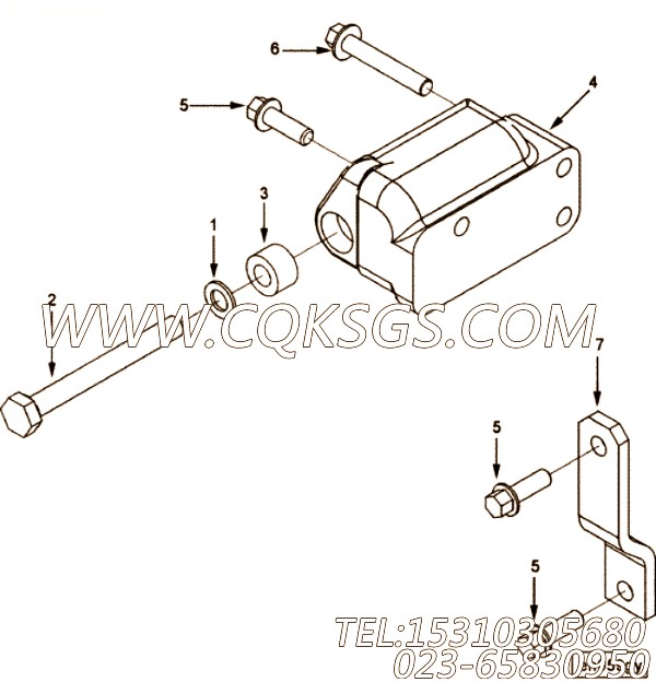 Brace, Alternator