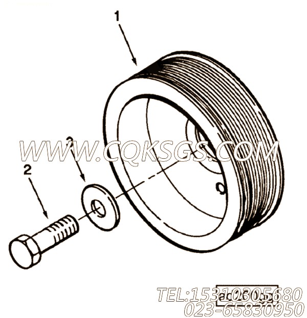 Pulley, Accessory Drive