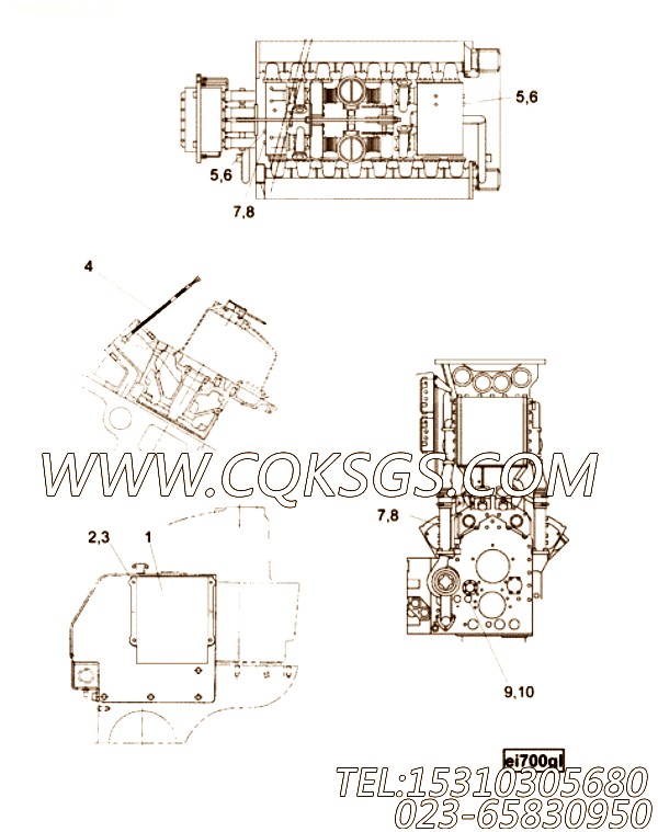 【压力传感器】康明斯CUMMINS柴油机的3160588 压力传感器