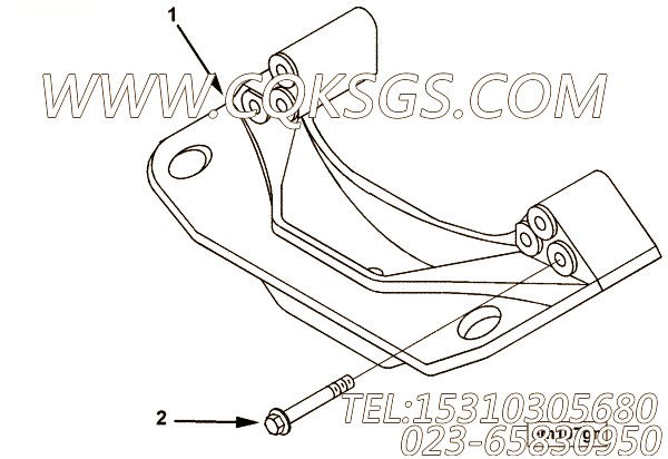 Screw, Hex Flange Head Cap