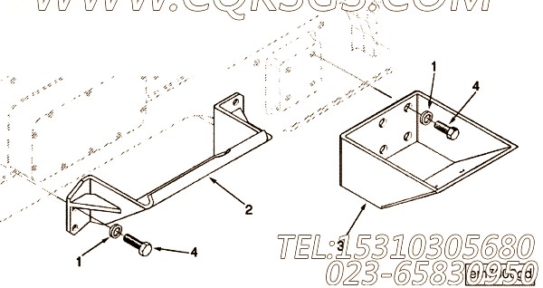 【六角头螺栓】康明斯CUMMINS柴油机的C0720107500 六角头螺栓