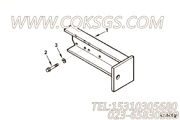 【前置引擎支持】康明斯CUMMINS柴油机的3920717 前置引擎支持