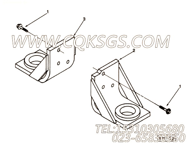 【前置引擎支持】康明斯CUMMINS柴油机的3916511 前置引擎支持