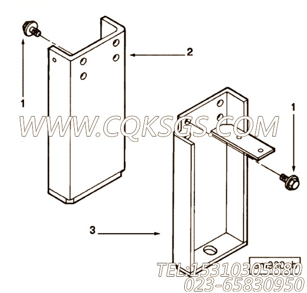 【前置引擎支持】康明斯CUMMINS柴油机的3919720 前置引擎支持