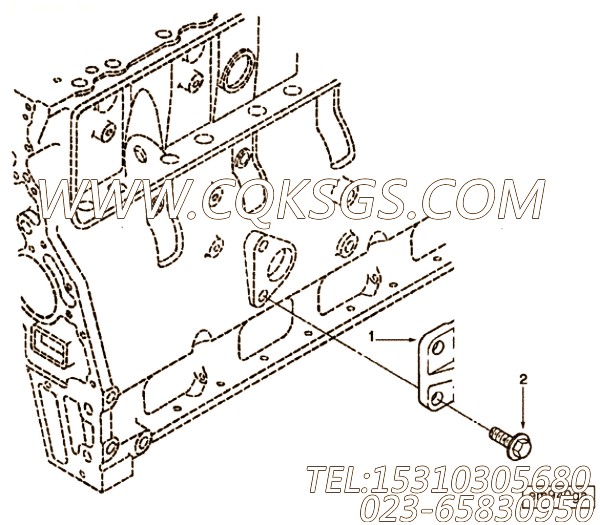 【引擎支持】康明斯CUMMINS柴油机的3923213 引擎支持