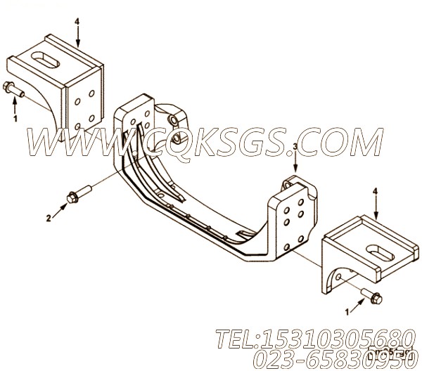 【引擎支持】康明斯CUMMINS柴油机的3966310 引擎支持