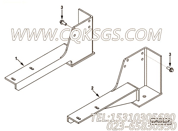 【前置引擎支持】康明斯CUMMINS柴油机的3815180 前置引擎支持