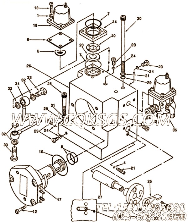 【喷油器孔插头】康明斯CUMMINS柴油机的3045018 喷油器孔插头