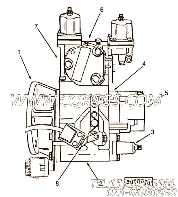 【燃油泵阻尼器】康明斯CUMMINS柴油机的AR12220 燃油泵阻尼器