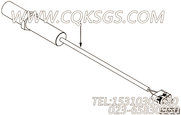 3655944速度传感器,用于康明斯M11-C290动力散件组,【吊管机】配件