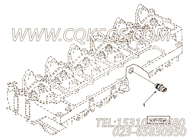【温度传感器】康明斯CUMMINS柴油机的3920364 温度传感器