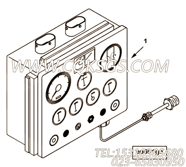 Tachometer/Hourmeter-12v