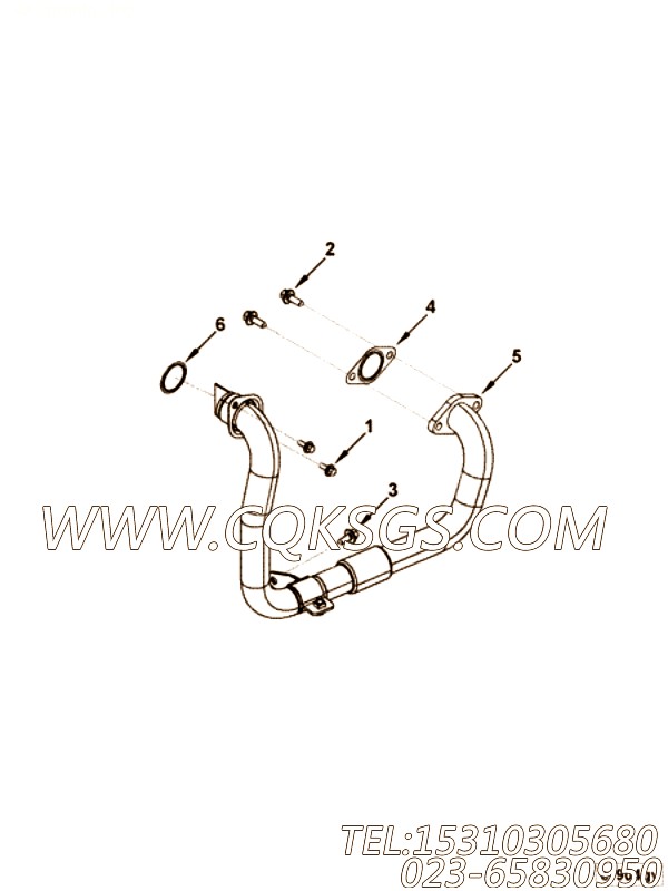 【Ø形密封圈】康明斯CUMMINS柴油机的5269869 Ø形密封圈
