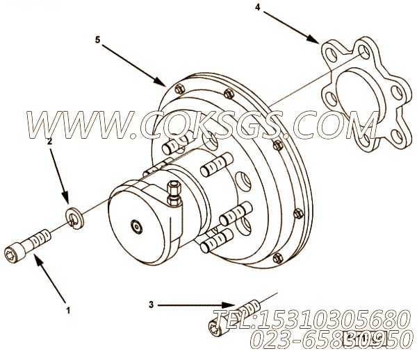 【风机轮毂】康明斯CUMMINS柴油机的3260260 风机轮毂
