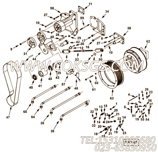 Screw, Hex Flange Head Cap