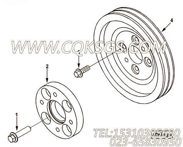 Screw, Hex Flange Head Cap