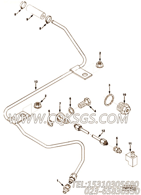 Tube, Air Fuel Control