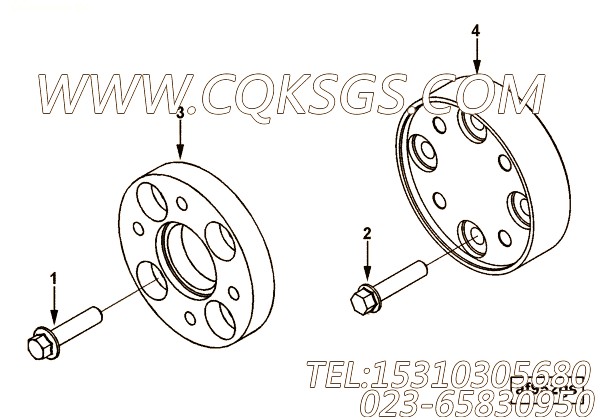 Screw, Hex Flange Head Cap
