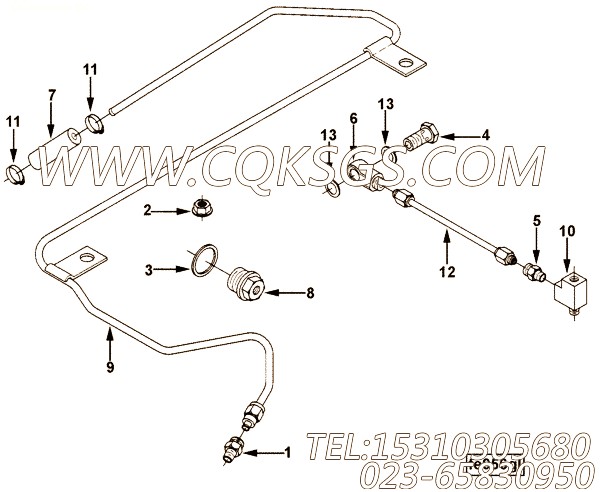 Tube, Air Fuel Control