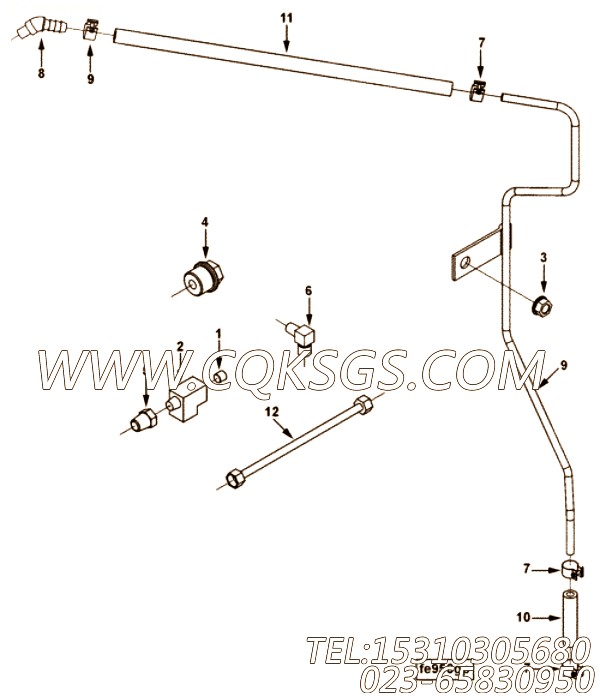 Tube, Air Fuel Control