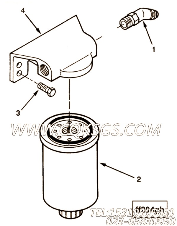 Head, Fuel Filter