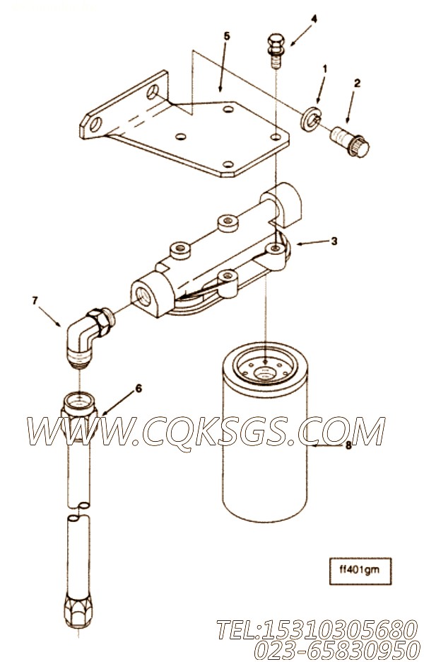 【柔性软管】康明斯CUMMINS柴油机的3081791 柔性软管