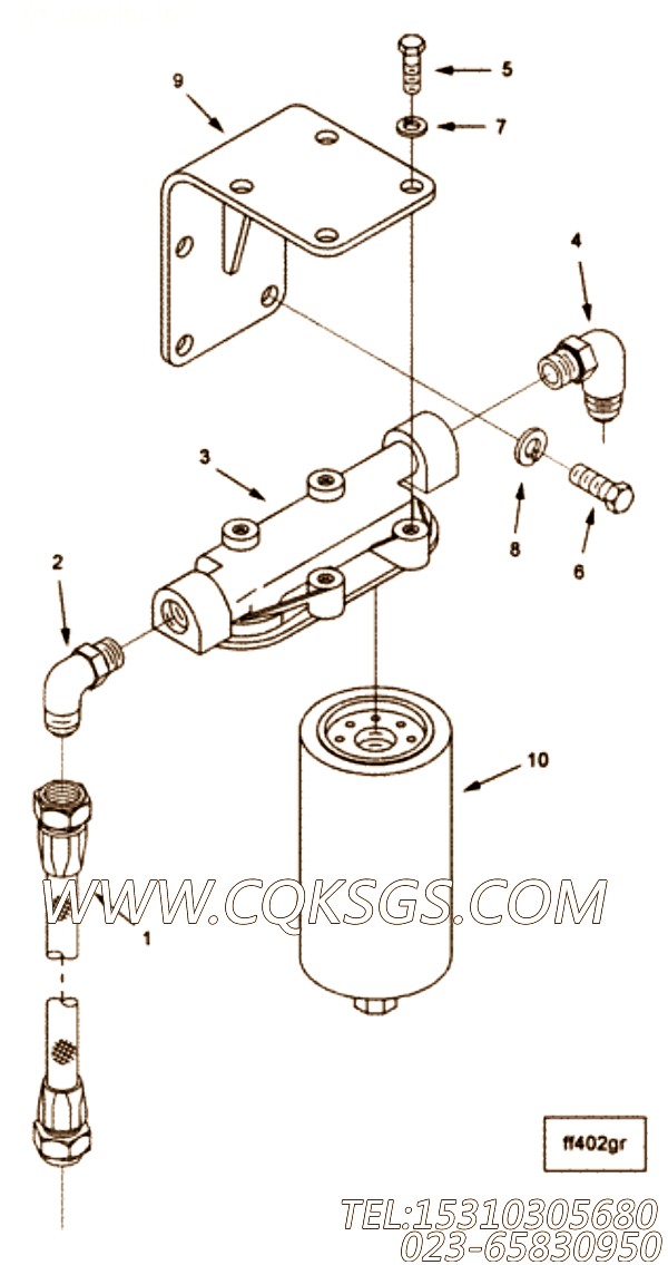【柔性软管】康明斯CUMMINS柴油机的AS10050 SS 柔性软管
