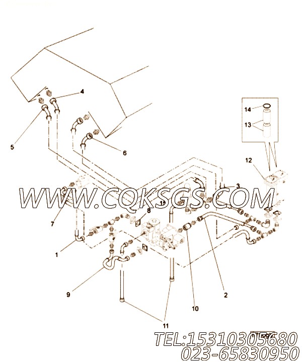 【特别垫片】康明斯CUMMINS柴油机的4022431 特别垫片