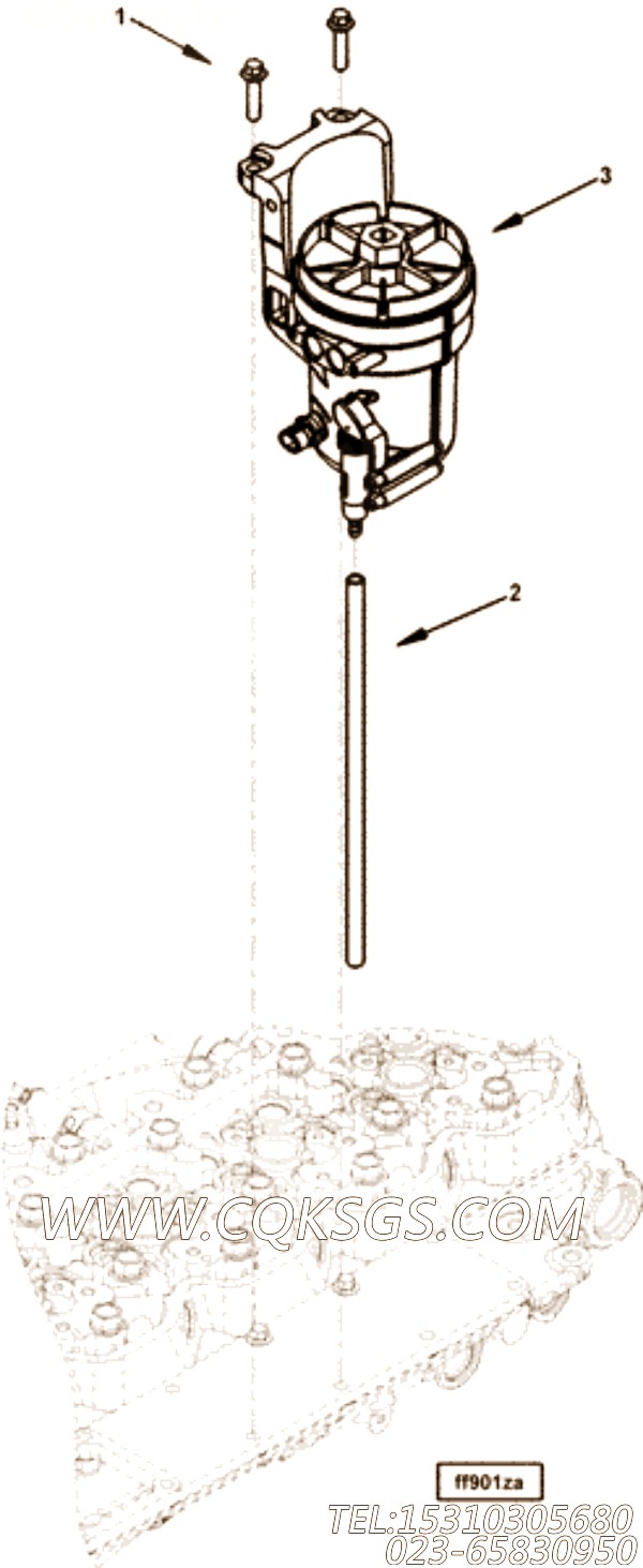 【软管】康明斯CUMMINS柴油机的3946065 软管
