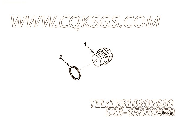 【密封垫圈】康明斯CUMMINS柴油机的3906773 密封垫圈