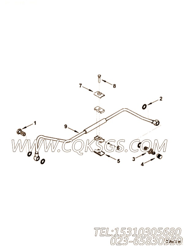 【隔振器】康明斯CUMMINS柴油机的3946712 隔振器