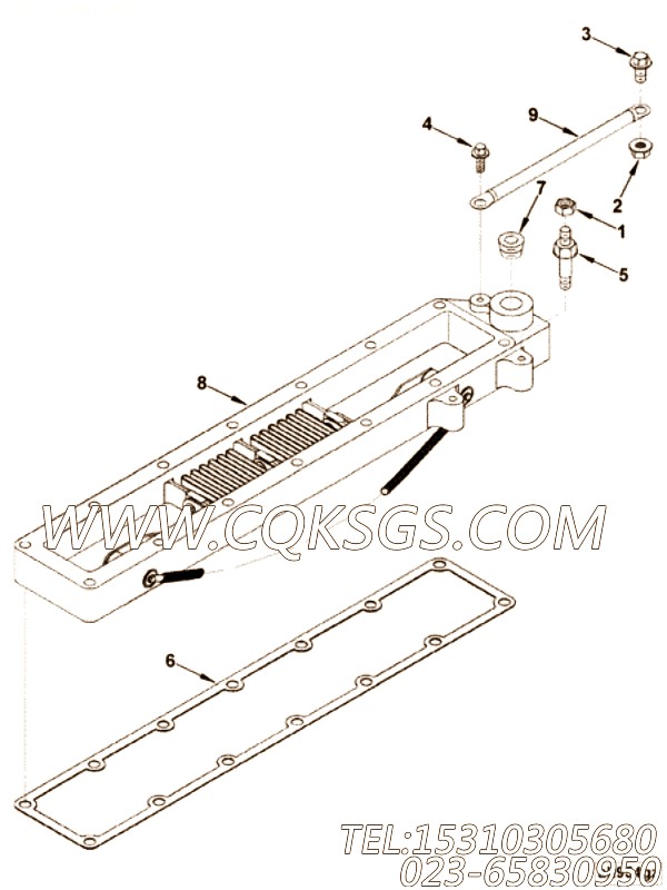 【空气加热器】康明斯CUMMINS柴油机的3928465 空气加热器