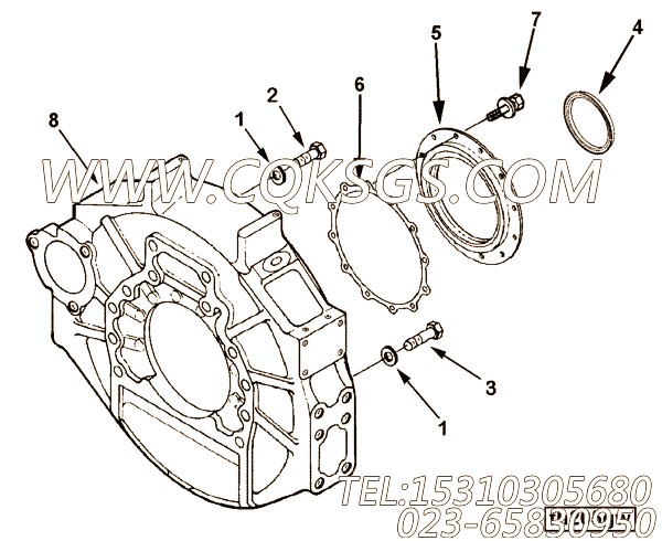 Housing, Flywheel