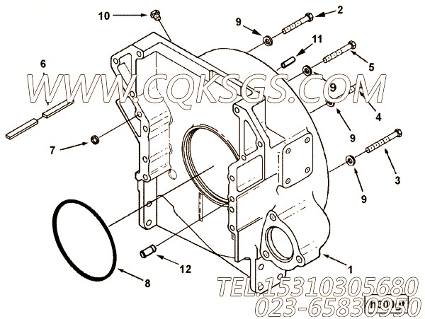 Housing, Flywheel