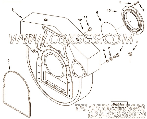 Housing, Flywheel