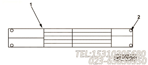 【铭牌】康明斯CUMMINS柴油机的2874850 铭牌