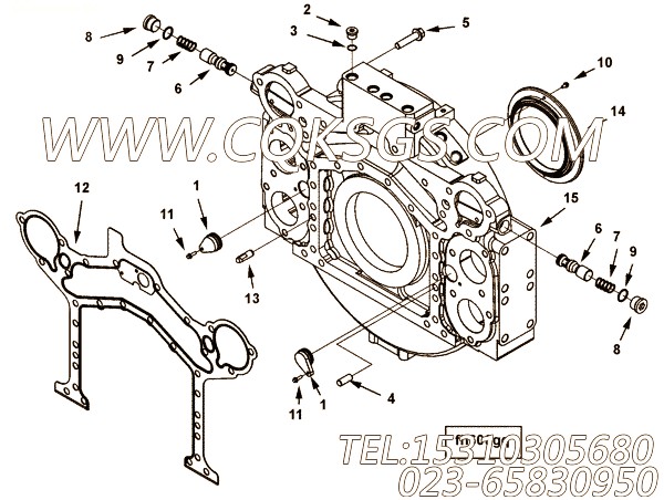 Housing, Flywheel