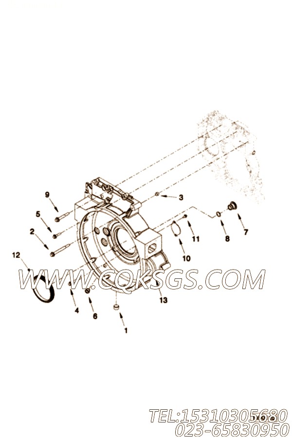 Housing, Flywheel