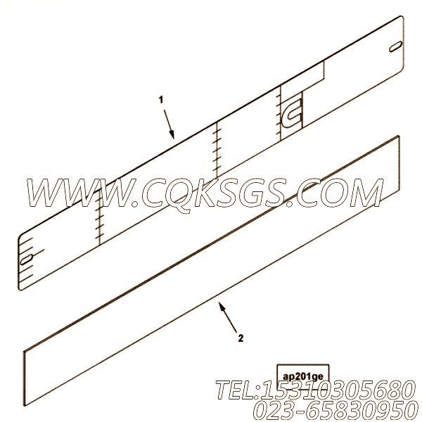 【铭牌】康明斯CUMMINS柴油机的4931932 铭牌