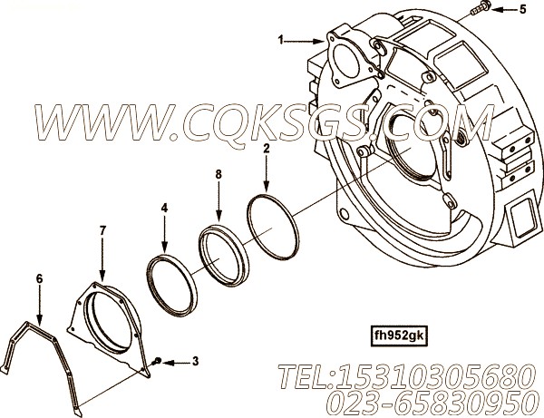 Screw, Hex Flange Head Cap