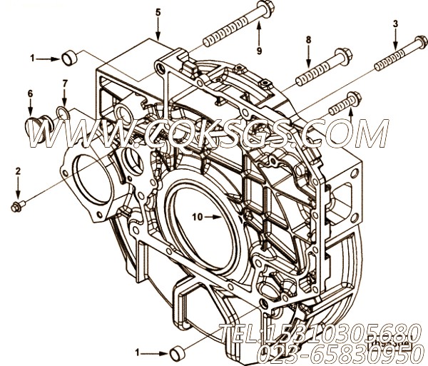 Housing, Flywheel