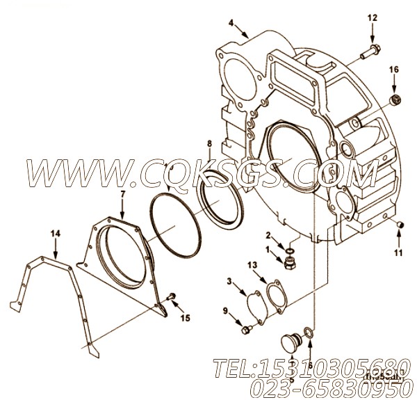 Gasket,Cover Plate