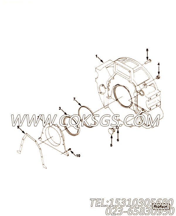 Housing, Flywheel
