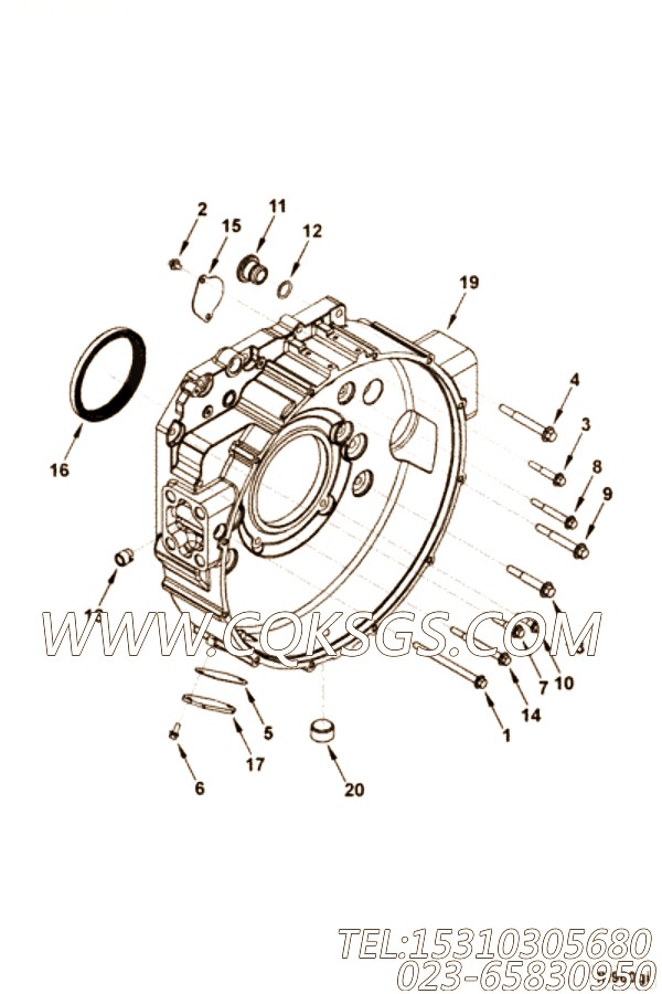 Screw, Hex Flange Head Cap