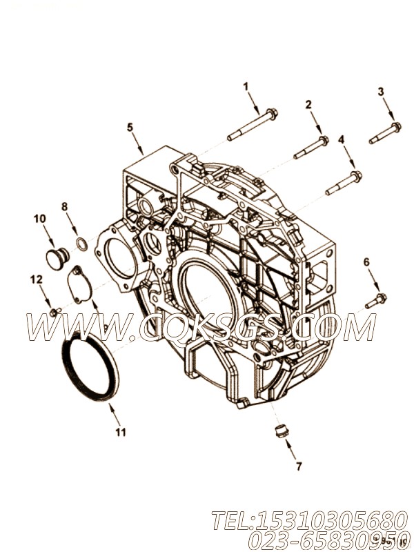 Housing, Flywheel