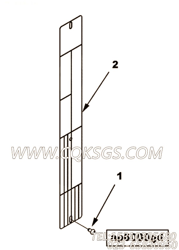 【铭牌】康明斯CUMMINS柴油机的3093431 铭牌