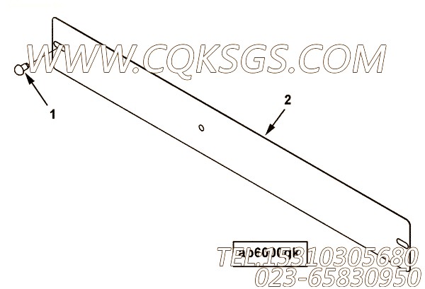 【铭牌】康明斯CUMMINS柴油机的4295487 铭牌