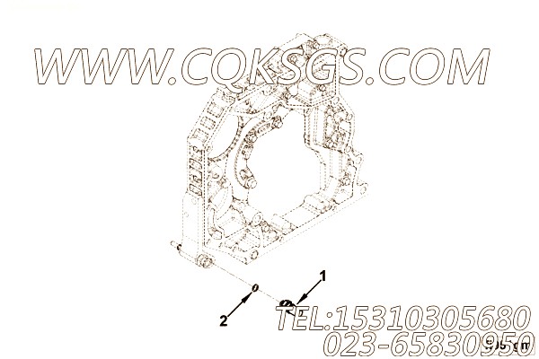 【断开连接器】康明斯CUMMINS柴油机的4942069 断开连接器